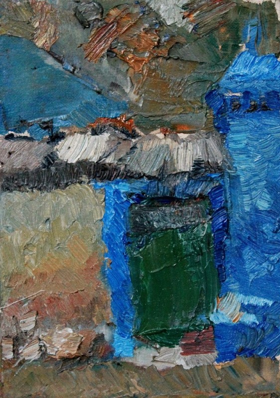 "Pleinair. Pleinair moldova" by Ion Golubei, oil on canvas