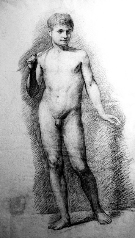 "Drawing. Nude" by Alois Kasimir