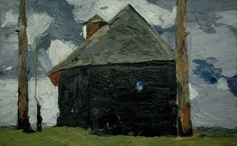 "Studiu" by Rodica Dubasari, 2013, oil on canvas