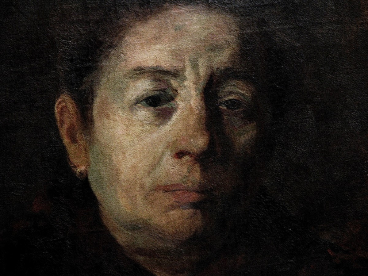 "Painting. Portrait. Gypsum, head, hands, feet" by Felix Bernardelli