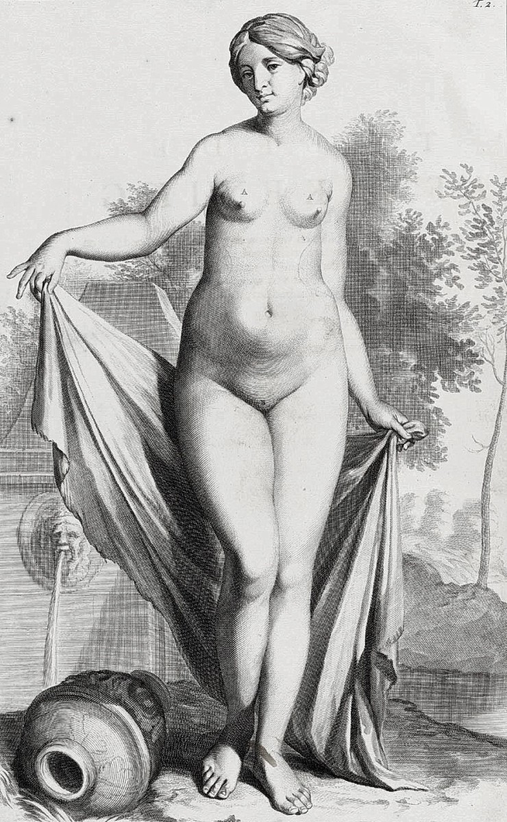 "Desen. Nud" by Govert Bidloo