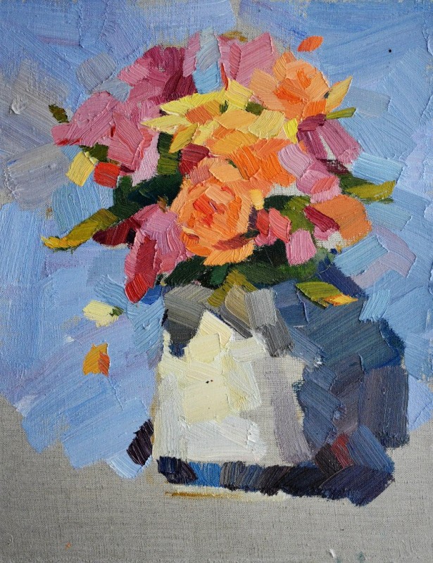 "Painting. Pleinair. Pleinair moldova" by Cătălin Graur, oil on canvas