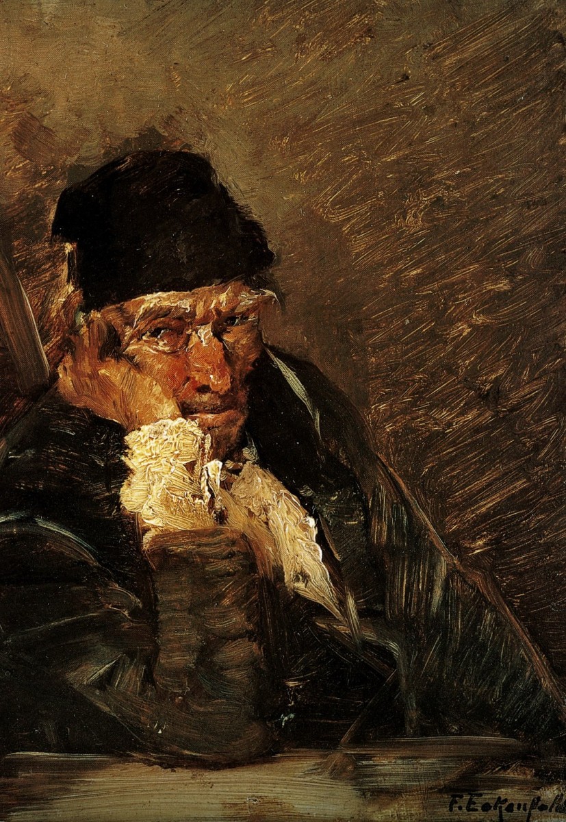 "Painting. Figure" by Friedrich Eckenfelder