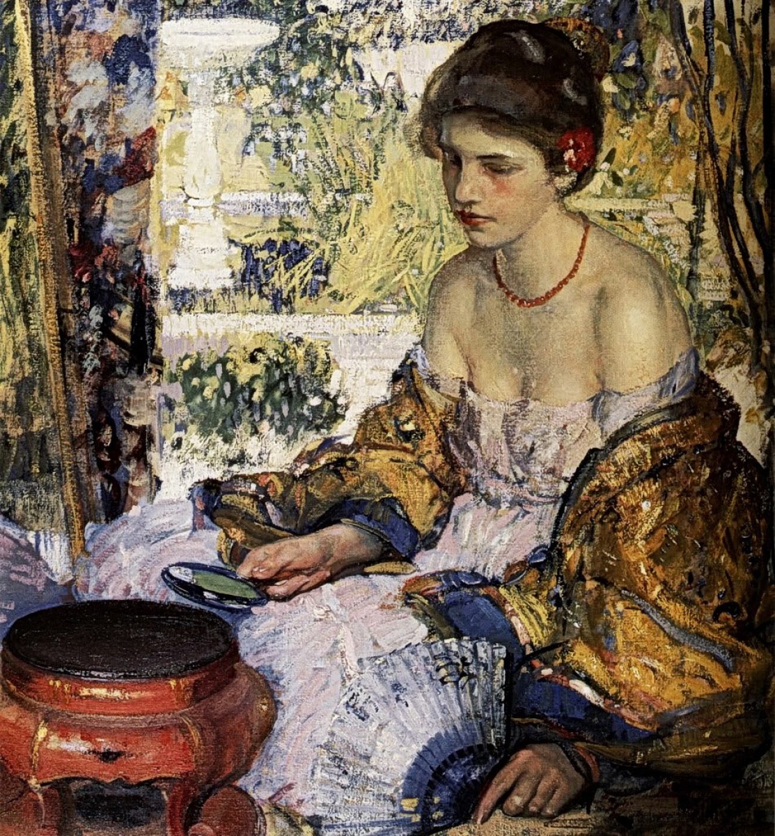 "Compoziție. Figură / semifigură" by Richard Edward Miller