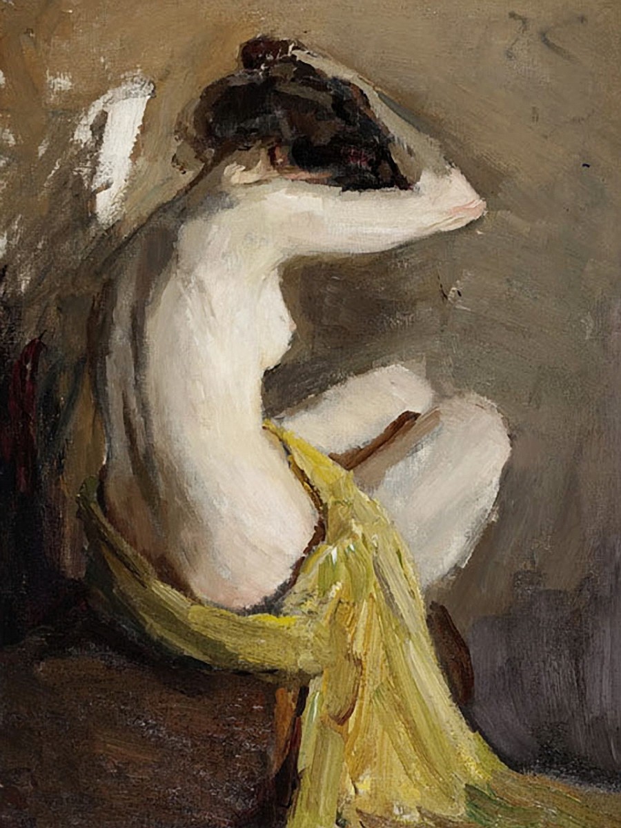 "Pictură. Nud" by Jan Ciągliński