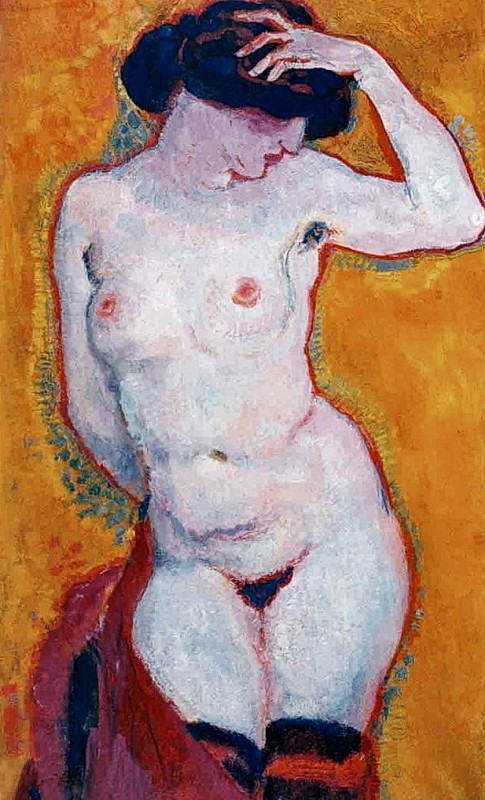 "Painting. Nude" by Jan (Sluijters) Sluyters