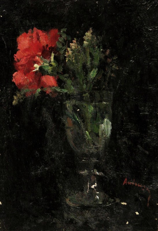 "Painting. Flowers" by Ion Andreescu