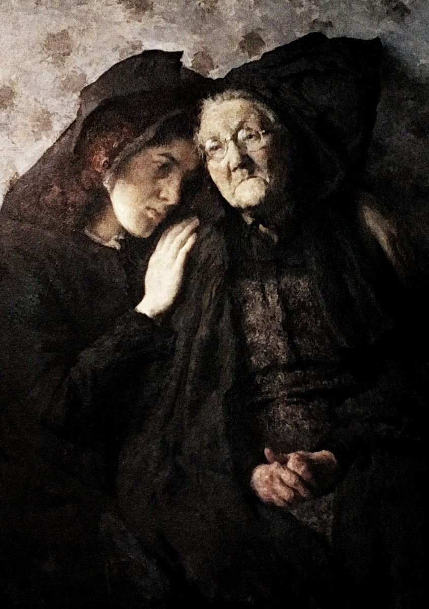 "Painting. Figure. People" by Emile Simon