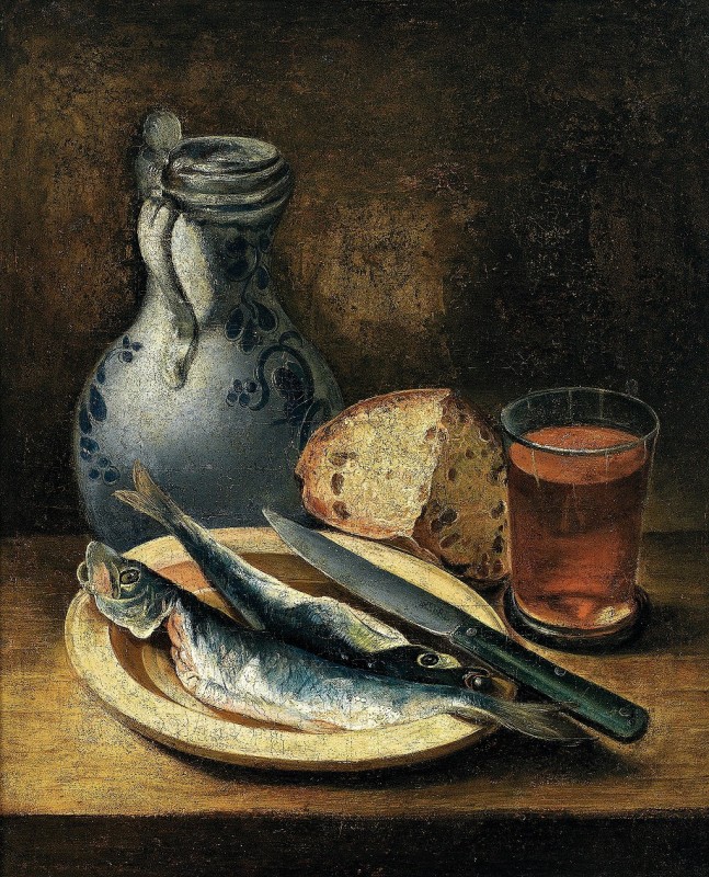 "Painting. Still life" by Johann Andreas Herrlein