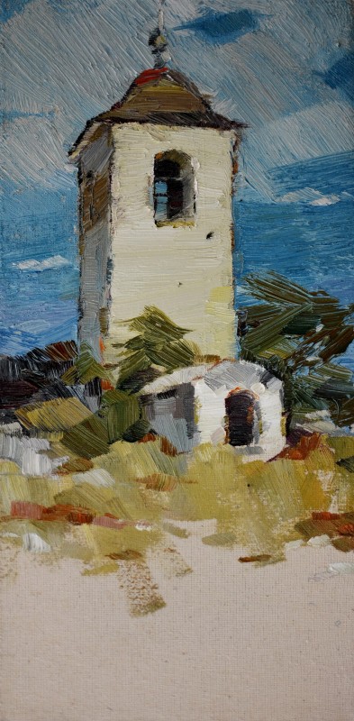 "Painting. Pleinair. Pleinair moldova" by Daniela Nemțanu, oil on canvas
