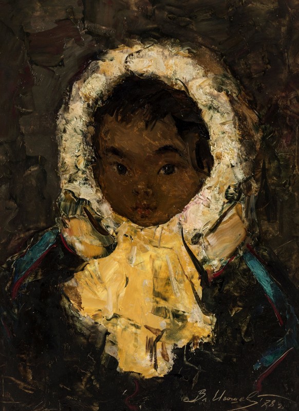 "Painting. Portrait" by Vladimir Aleksandrovich Igoshev