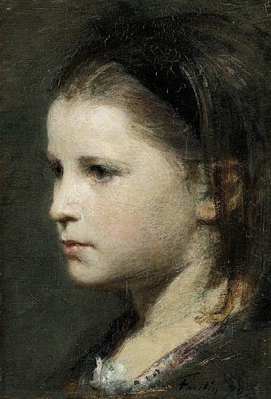 "Painting. Portrait" by Henri Fantin-Latour