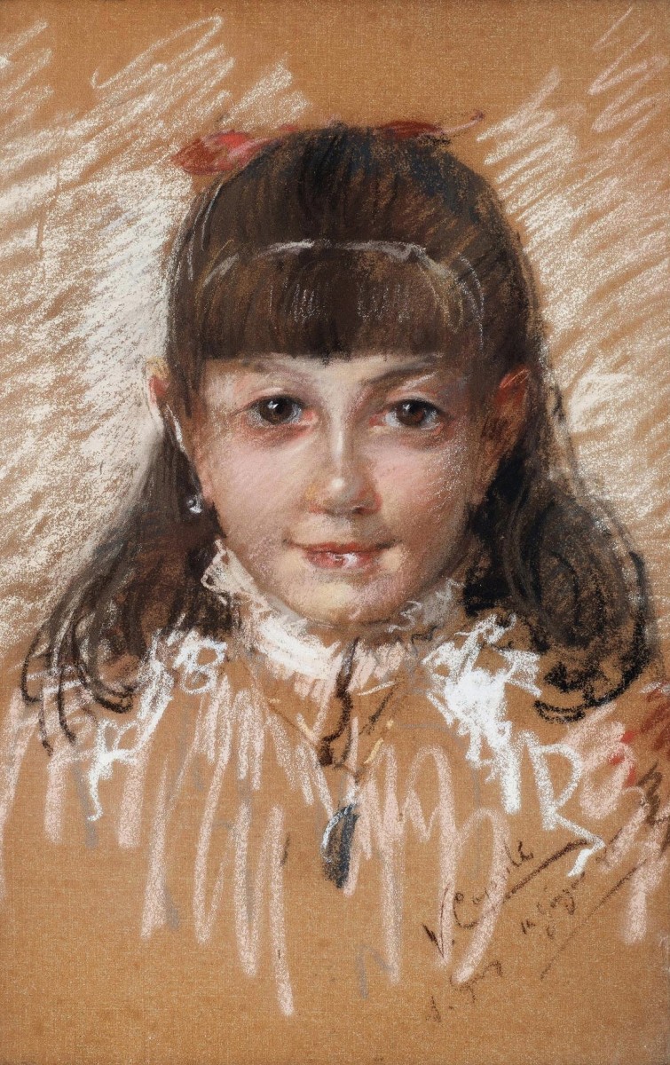 "Drawing. Portrait" by Vincenzo Caprile