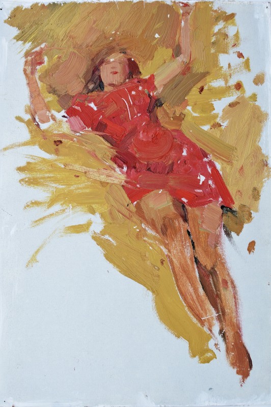 "Pictură. Figură / semifigură" by Anatol Colceac