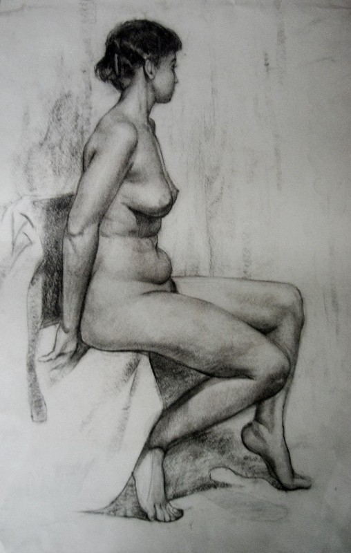 "Desen. Nud" by Ivan Kristich Senezh