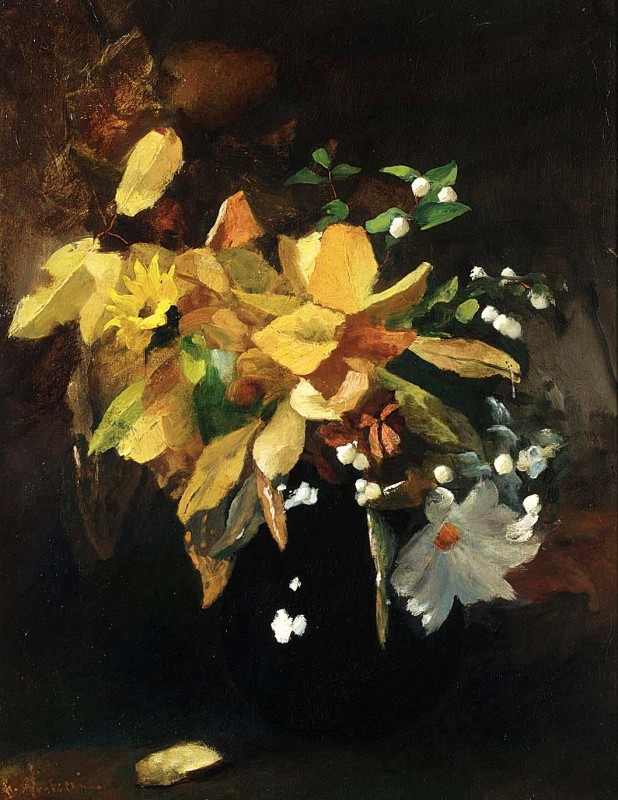 "Painting. Flowers" by Floris Arntzenius