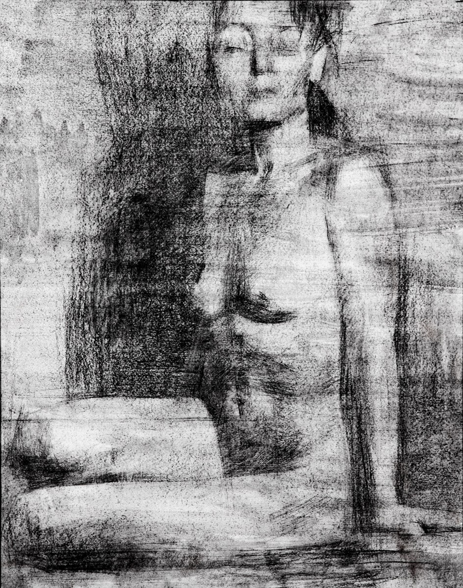 "Seminud" by Ion Viznovici, 2007, 500x400mm, Russian sauce pe hârtie