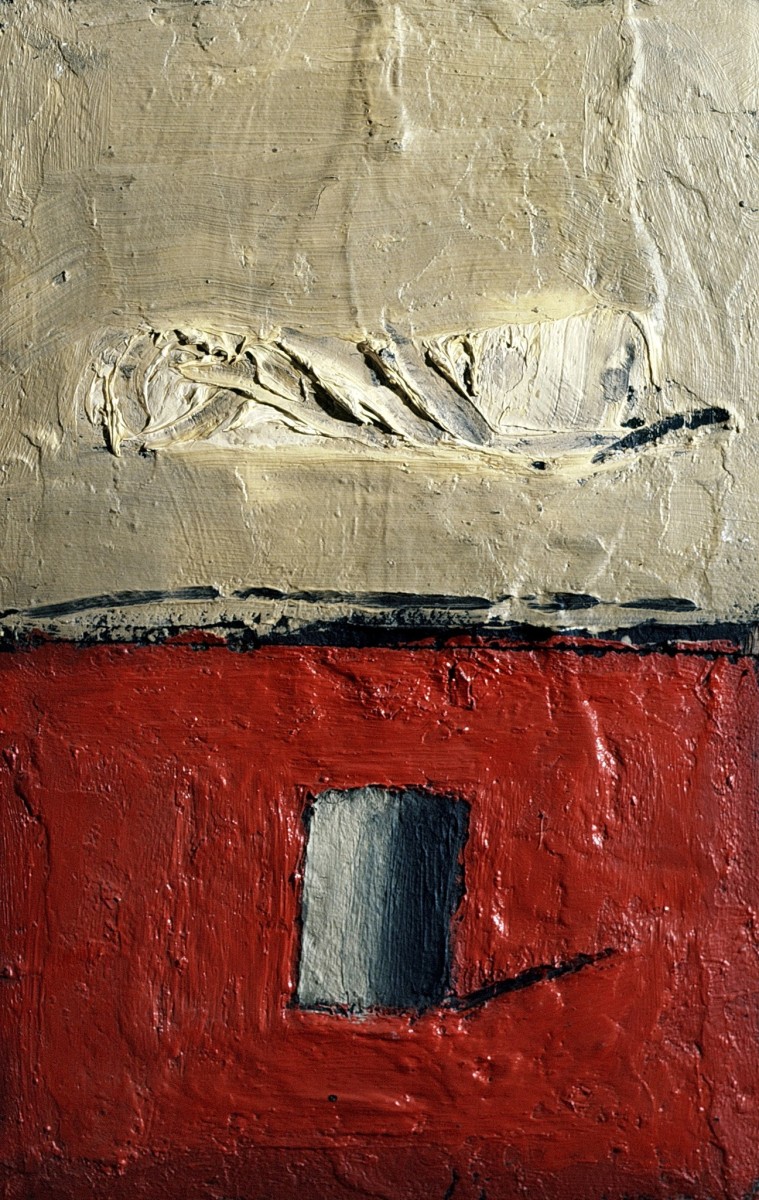 "Composition. Gypsum, head, hands, feet" by Carlo Mattioli