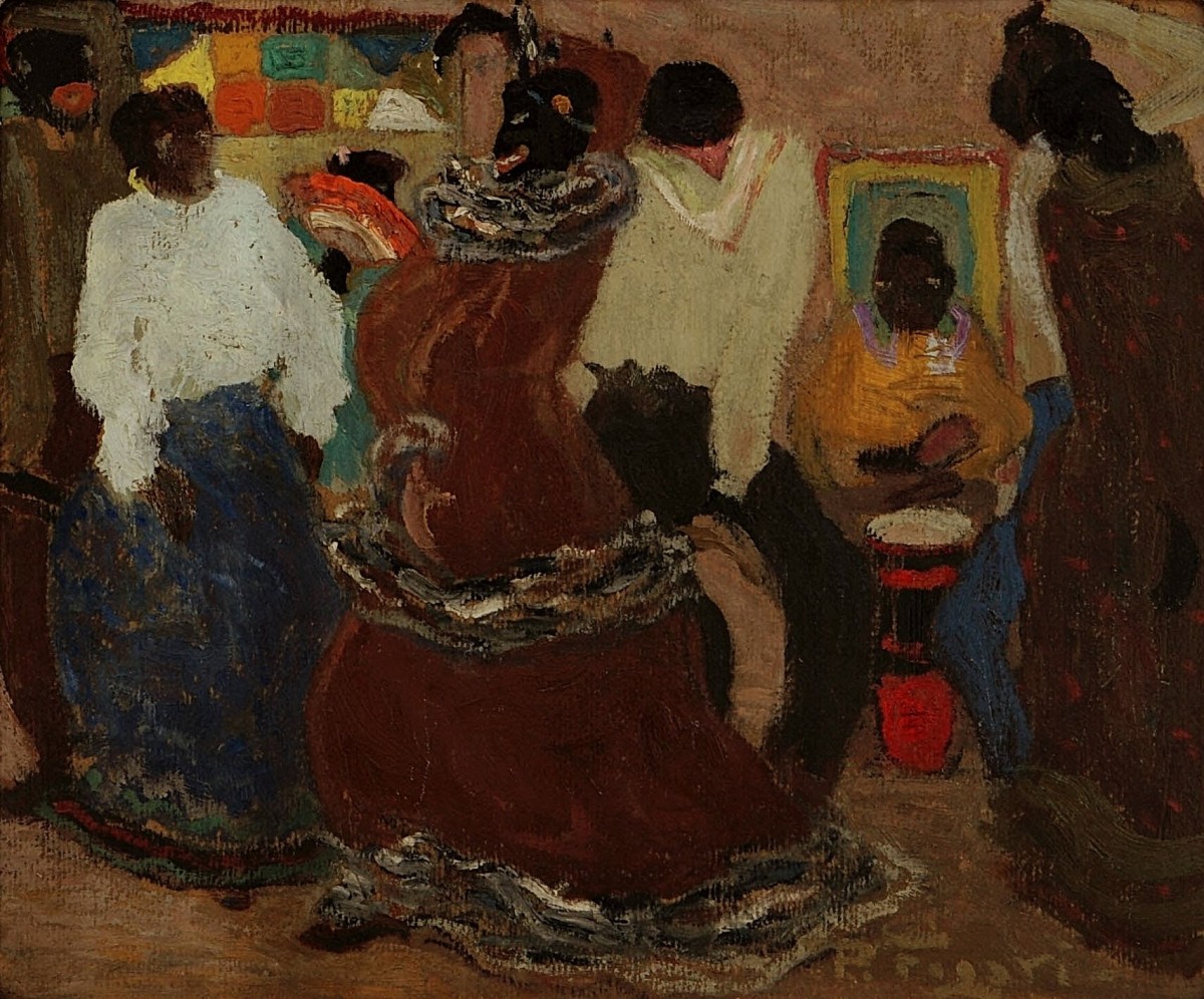 "Painting. People" by Pedro Figari