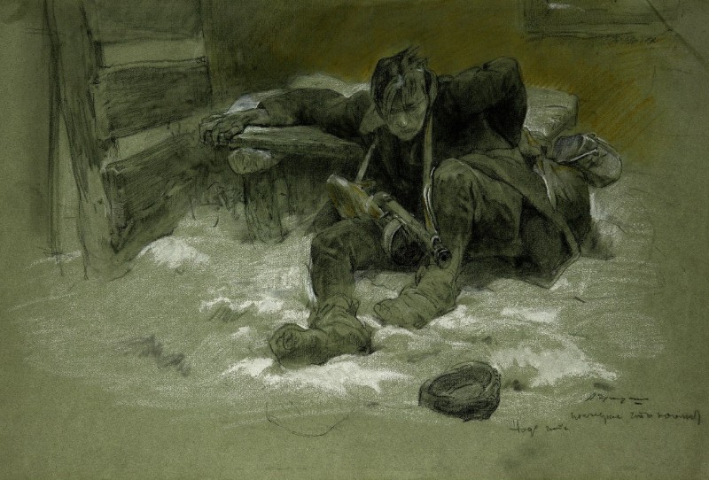 "Drawing. Historical" by Leonid Grigoraşenco