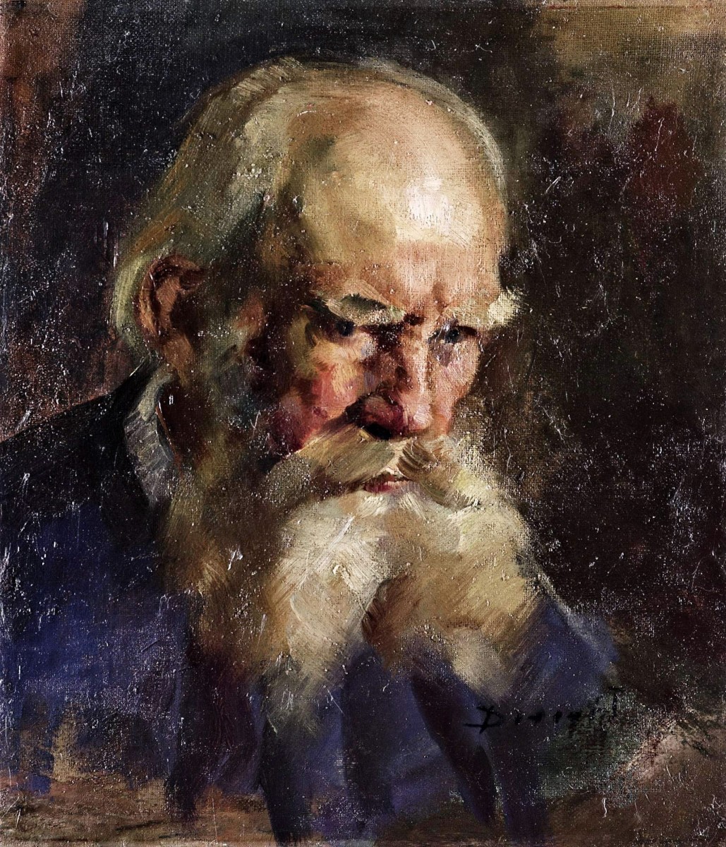 "Painting. Portrait" by Imre Dorogi