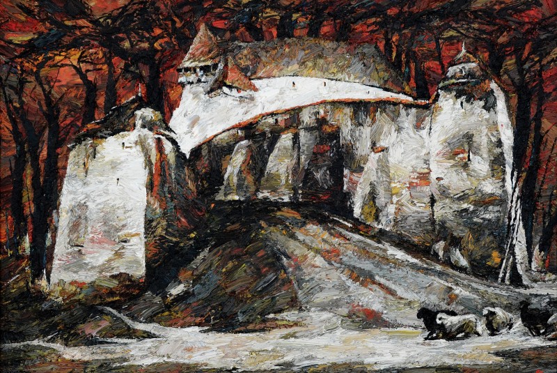 "Painting. Base. Pleinair. Pleinair romania" by Oxana Țip