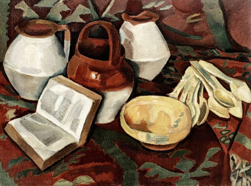 "Pictură. Natură statică" by Iosif Iser