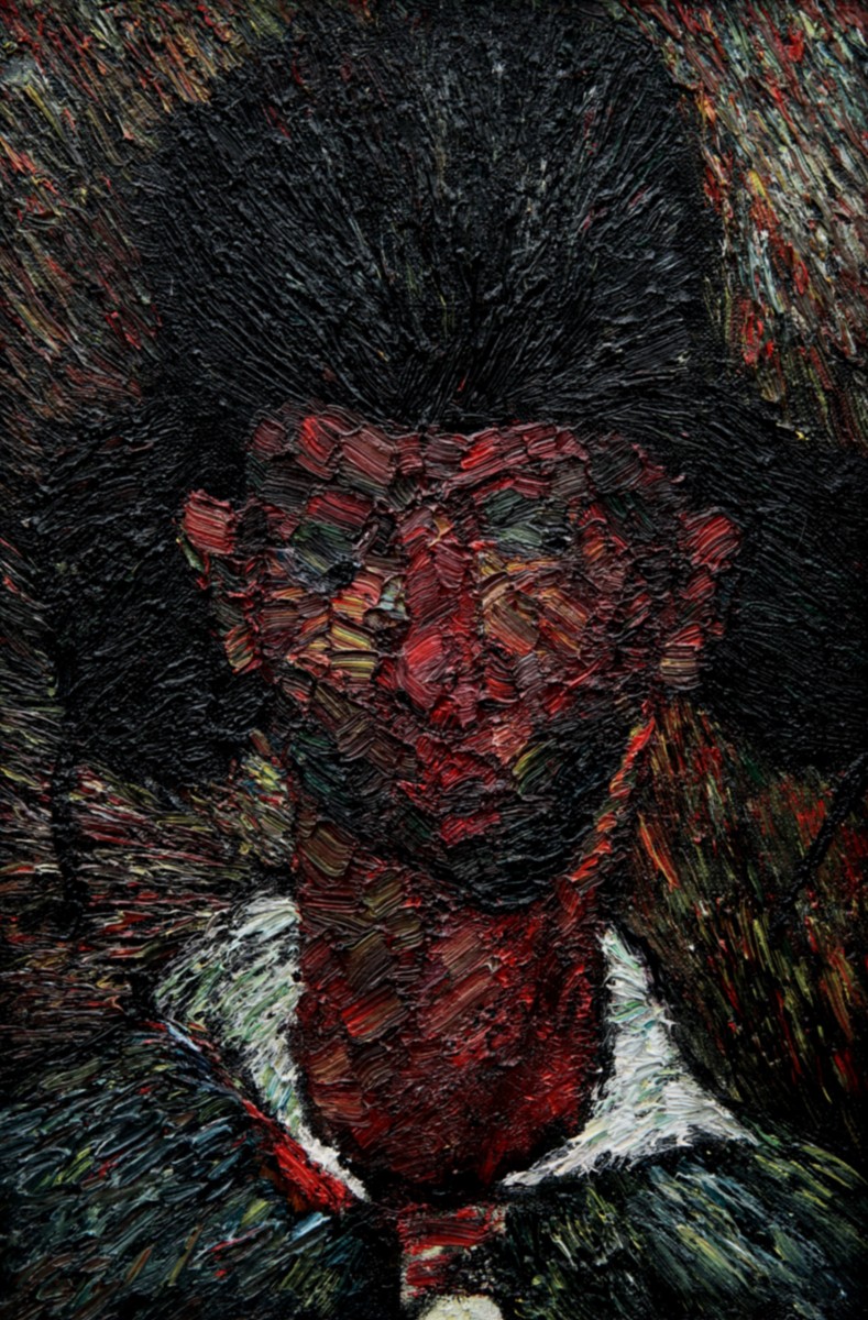 "Композиция. Портрет. Продолжительный" by Олга Илиеш, 440x300mm, масло / холст