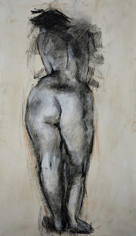 "Crochiu nud" by Angela Plămădeală, 2017