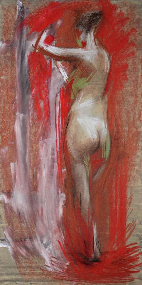 "Crochiu. Nud" by Ion Golubei, 2015