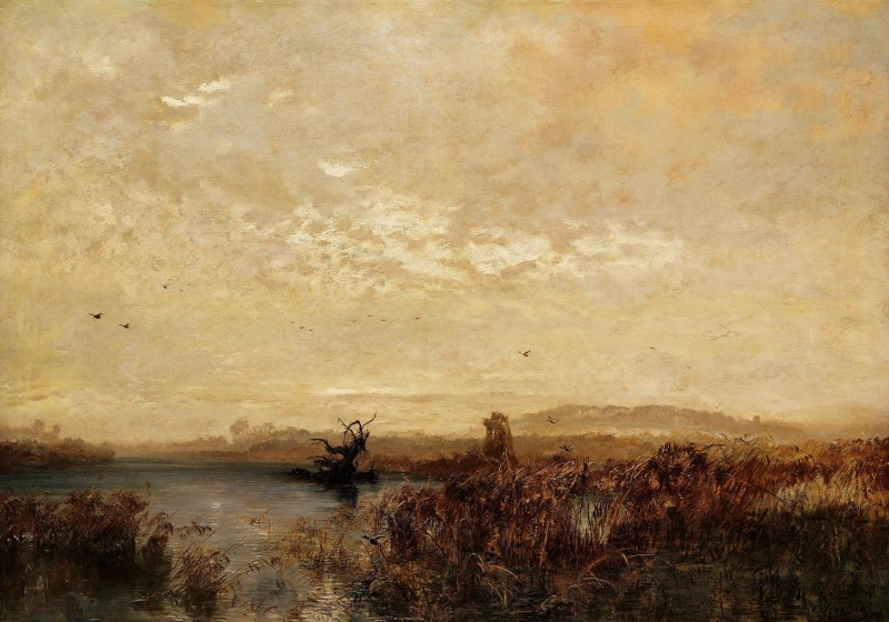 "Pictură. Peisaj" by Joseph Wenglein