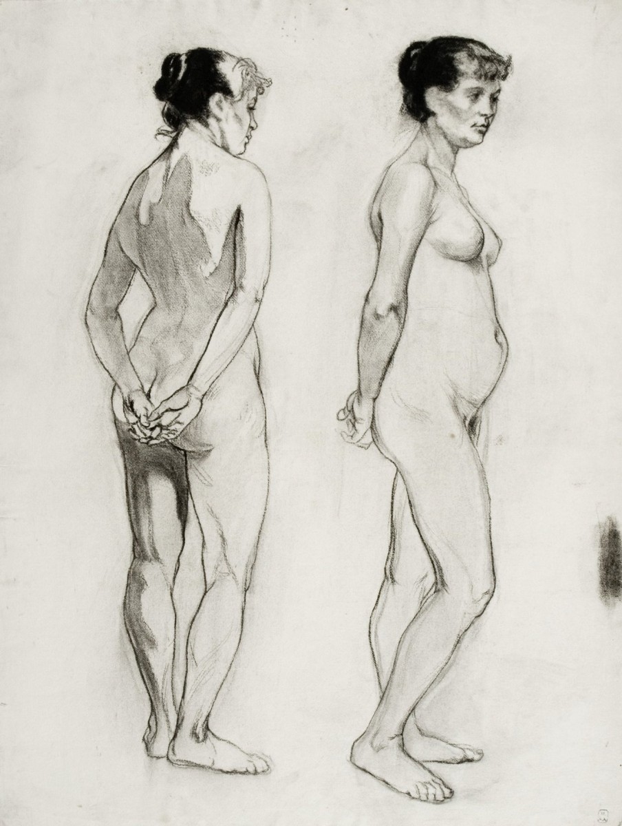 "Desen. Nud" by Dmitry Nikolaevich Kardovsky