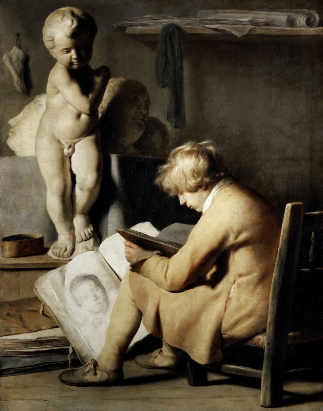 "Compoziție. Oameni" by Jan Lievens