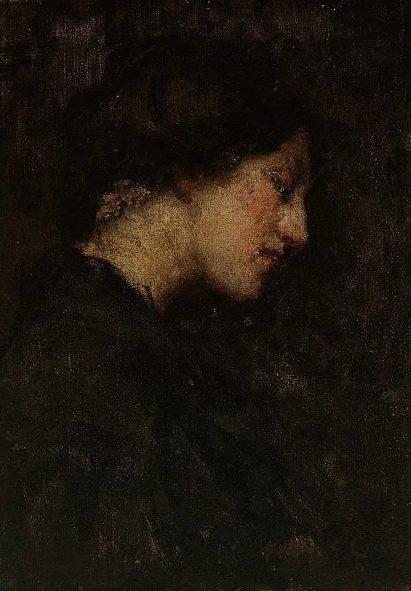 "Pictură. Portret" by George James Coates
