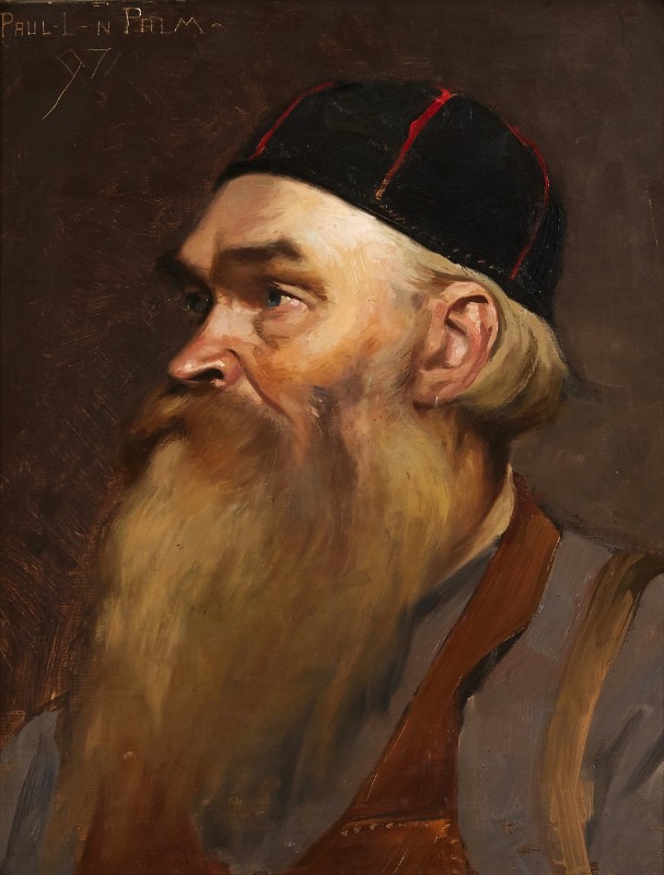 "Painting. Portrait" by Paul Larsson Palm