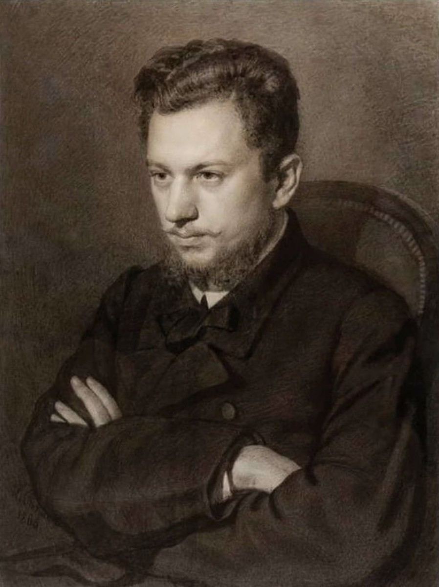 "Desen. Portret" by Ilya Efimovich Repin