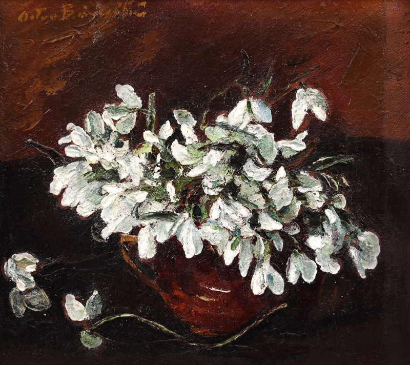 "Pictură. Flori" by Emilio Notte