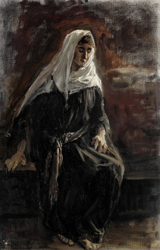 "Painting. Figure" by Jozef Israëls