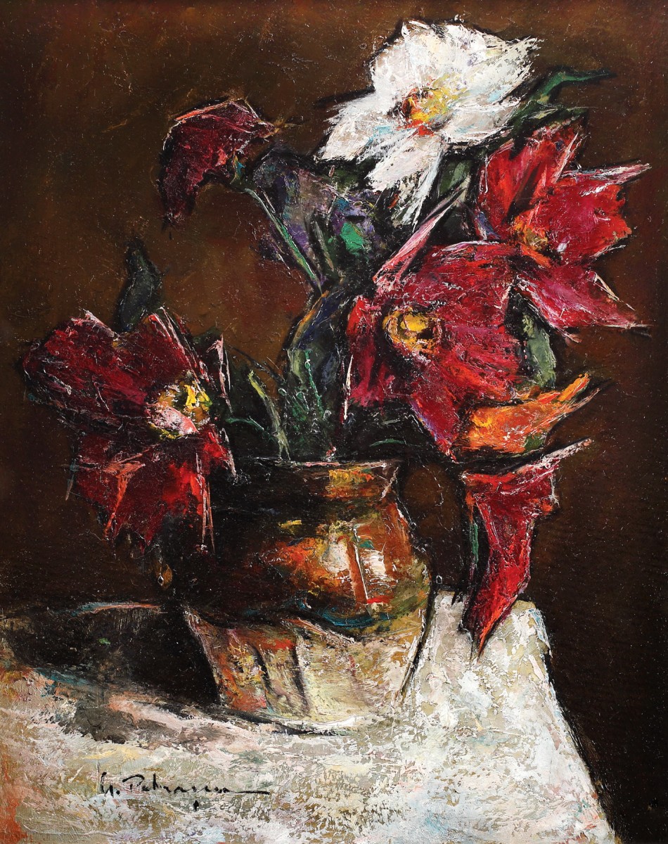 "Painting. Flowers" by Gheorghe Petrașcu