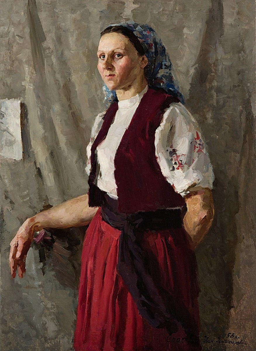 "Painting. Figure" by Ivan Nikiforovich Stasevich