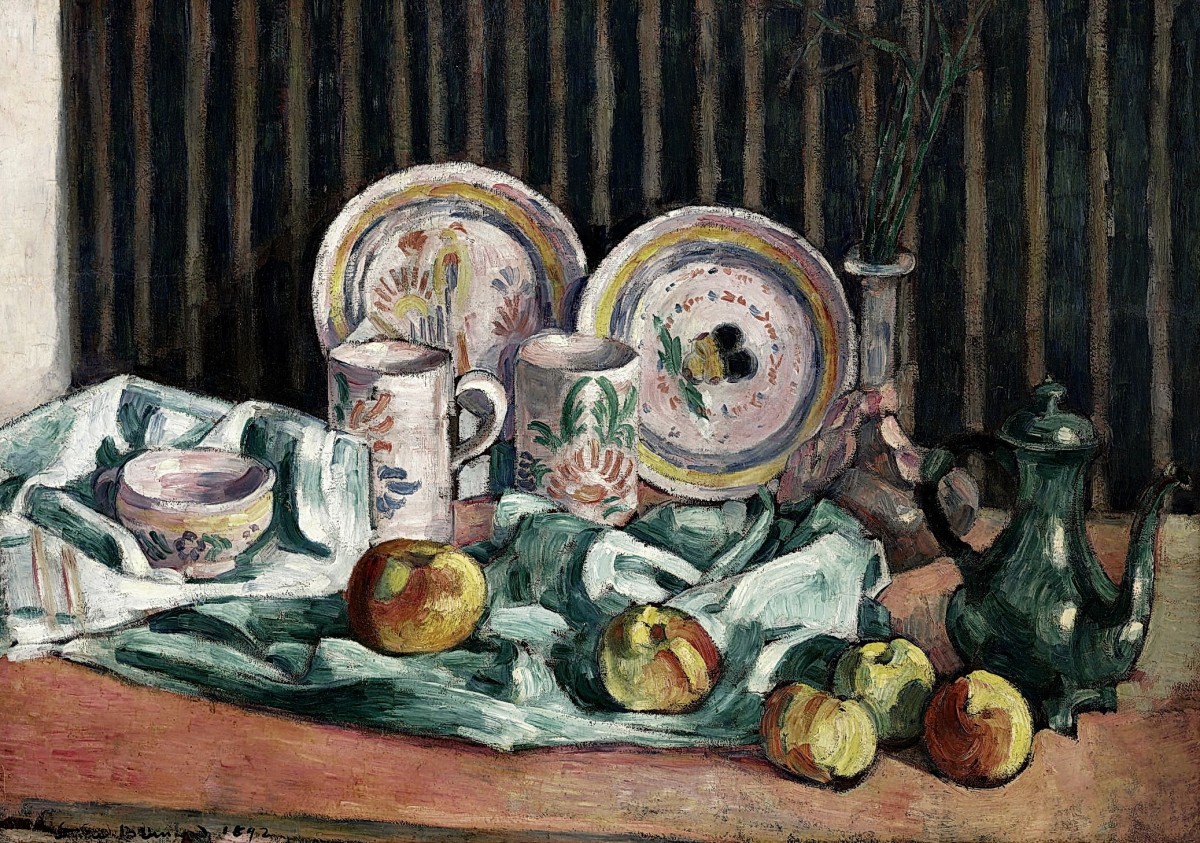 "Painting. Still life" by Emile Bernard