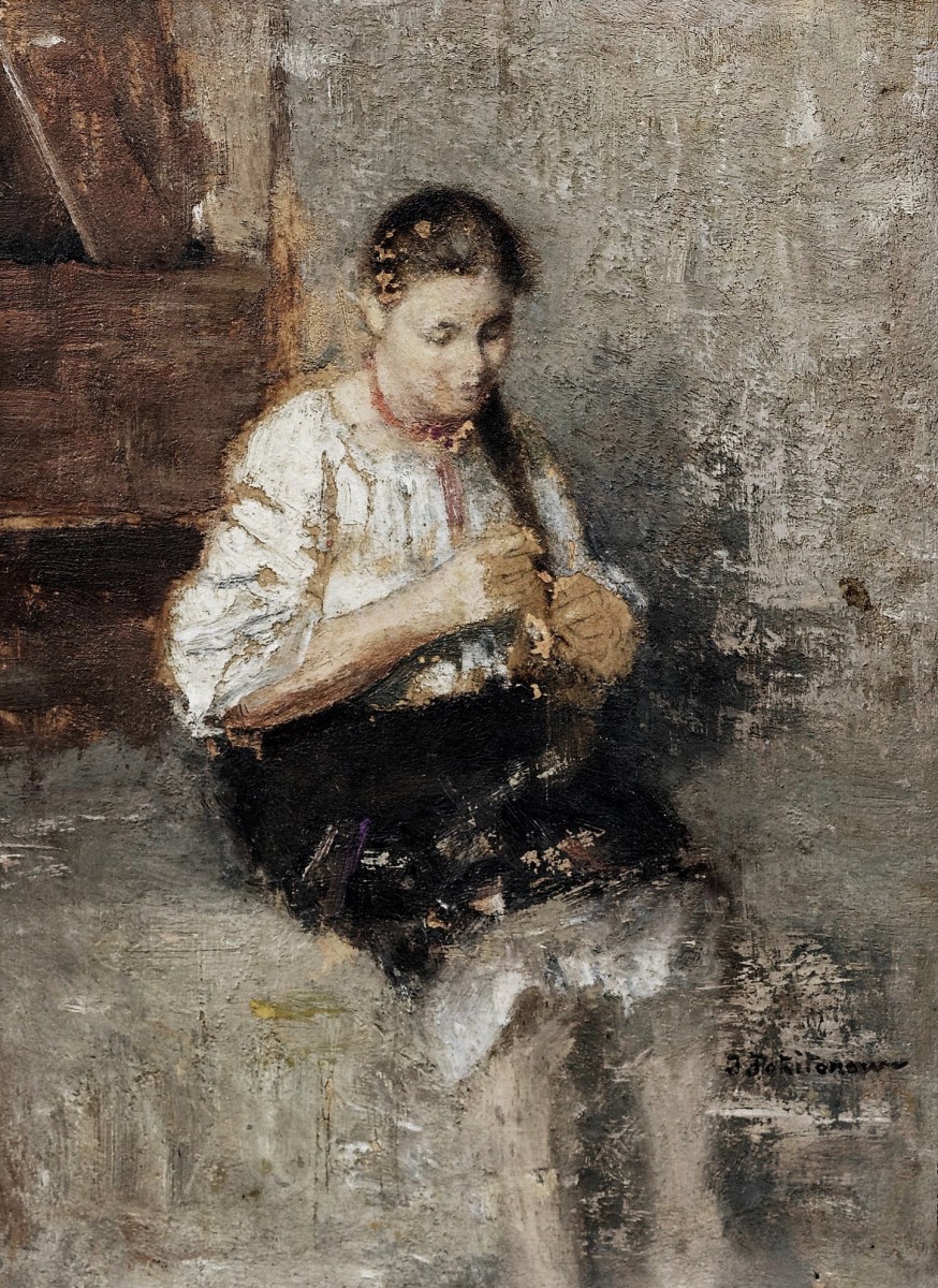 "Compoziție" by Ivan Pavlovich Pokhitonov
