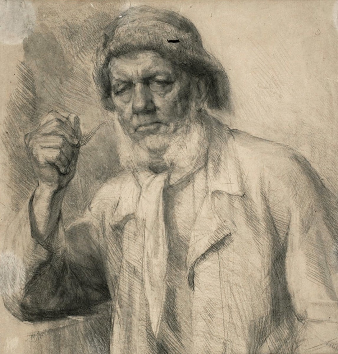 "Desen. Figură / semifigură" by Felix Samoilovich Lembersky