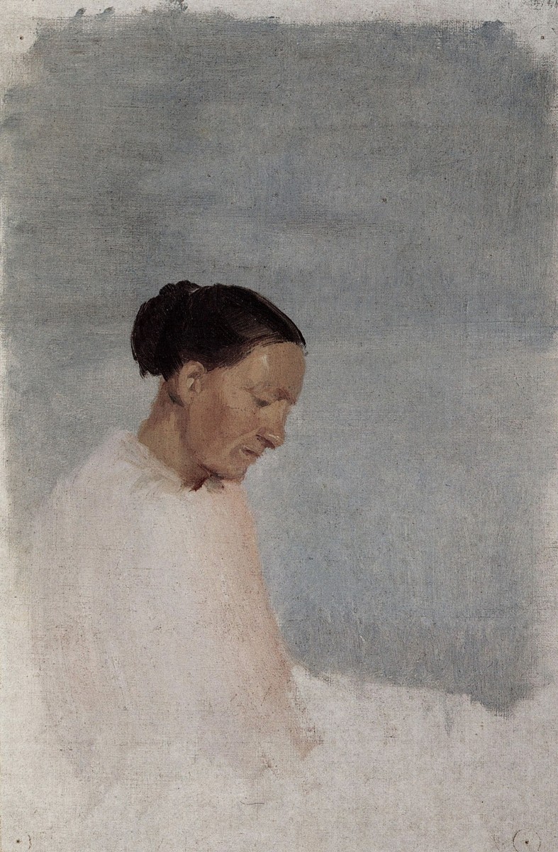 "Painting. Portrait" by Anna Ancher