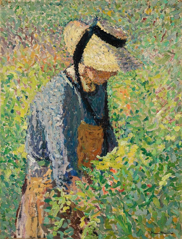 "Painting. Figure" by Henri-Jean Guillaume Martin