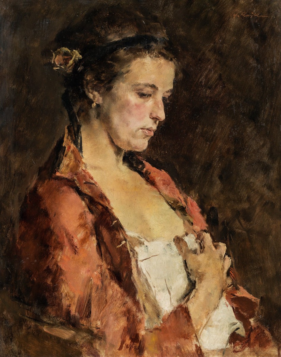 "Painting. Figure" by Fritz Rojka