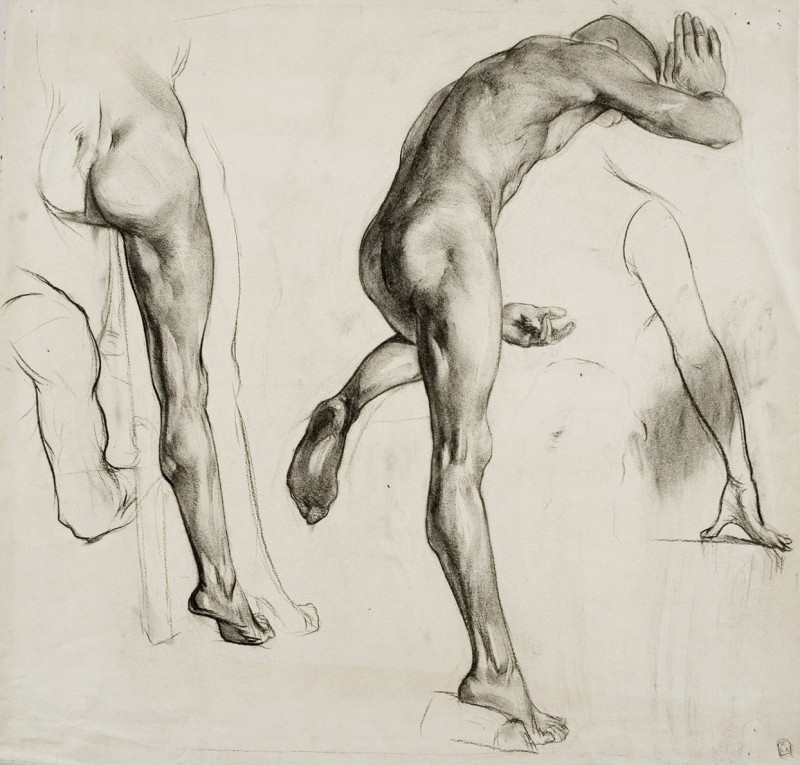 "Drawing. Nude" by Dmitry Nikolaevich Kardovsky