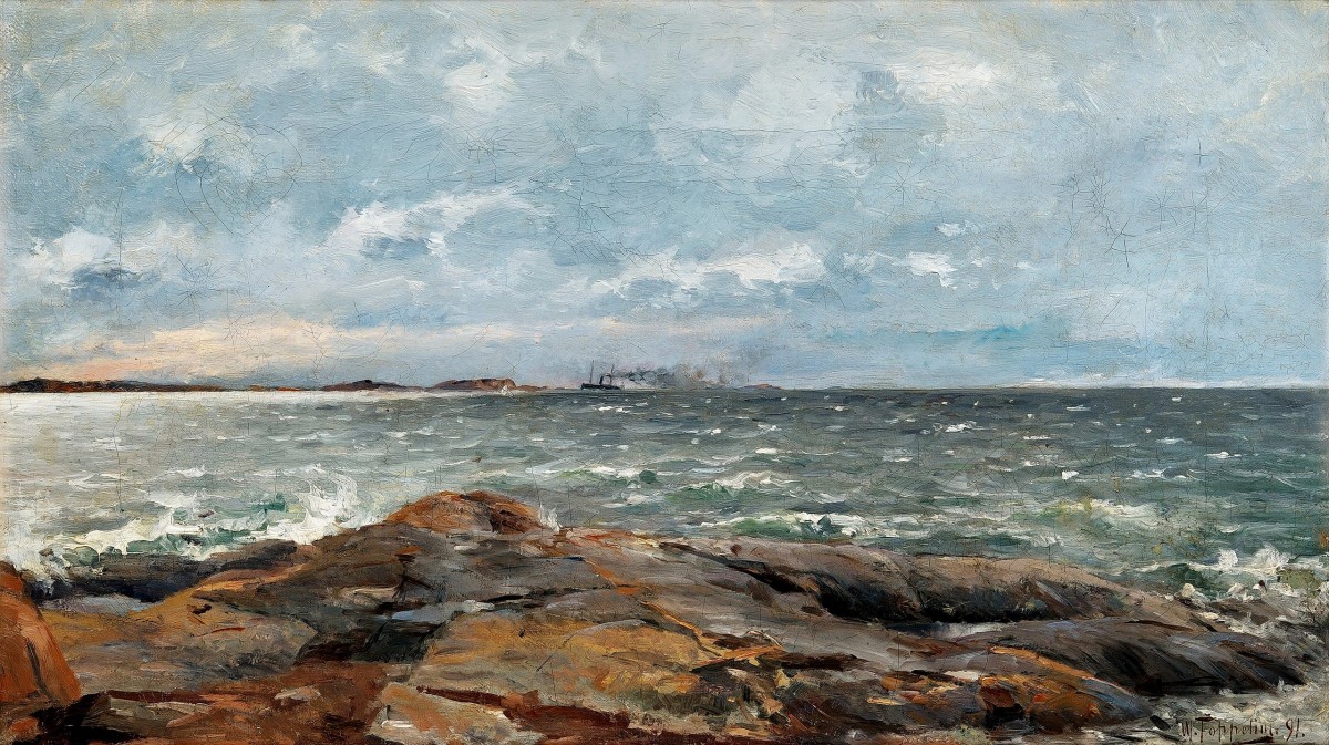 "Живопись. Морской пейзаж" by Волдемар Топпелиус