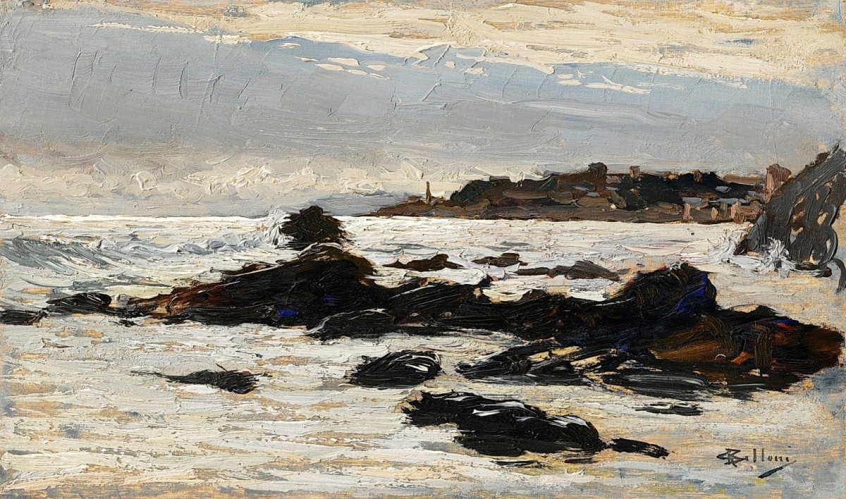 "Живопись. Морской пейзаж" by Гёргё Беллони