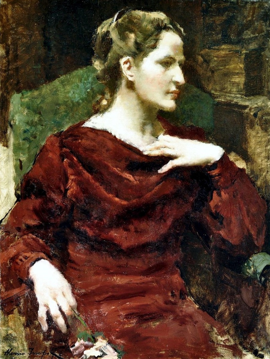 "Pictură. Portret" by Alessio Issupoff